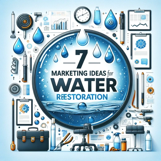 7 marketing ideas for water restoration businesses