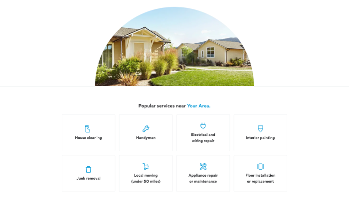 Thumbtack lead generation company for electrician business
