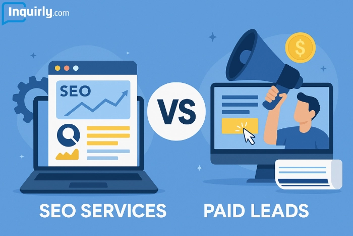 HVAC SEO Services vs Paid Leads