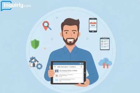 water restoration business on Google